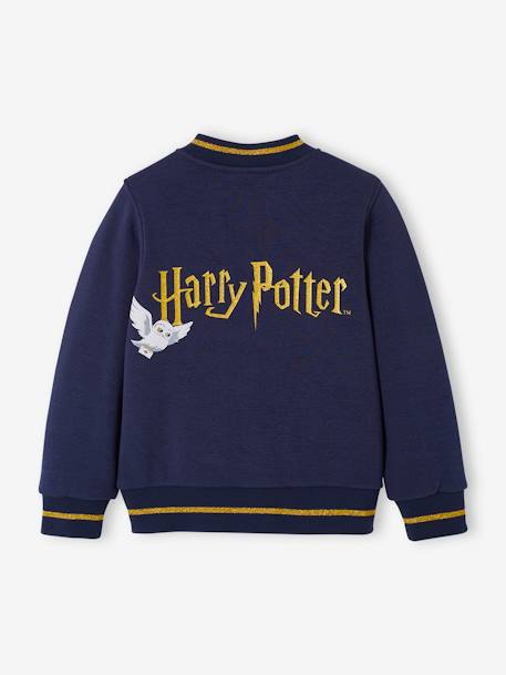 Harry Potter® College-Type Jacket for Girls BLUE DARK SOLID WITH DESIGN 