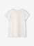 Sports T-Shirt with Iridescent Stripes for Girls marl grey+rosy+WHITE LIGHT SOLID WITH DESIGN 