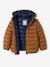 Lightweight Jacket with Recycled Polyester Padding & Hood for Boys BEIGE DARK SOLID WITH DESIGN+blue+denim blue+English green+green+navy blue+petrol blue 