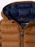 Lightweight Jacket with Recycled Polyester Padding & Hood for Boys BEIGE DARK SOLID WITH DESIGN+blue+denim blue+English green+green+navy blue+petrol blue 