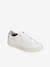 Trainers with Laces & Zip, for Girls WHITE LIGHT SOLID 