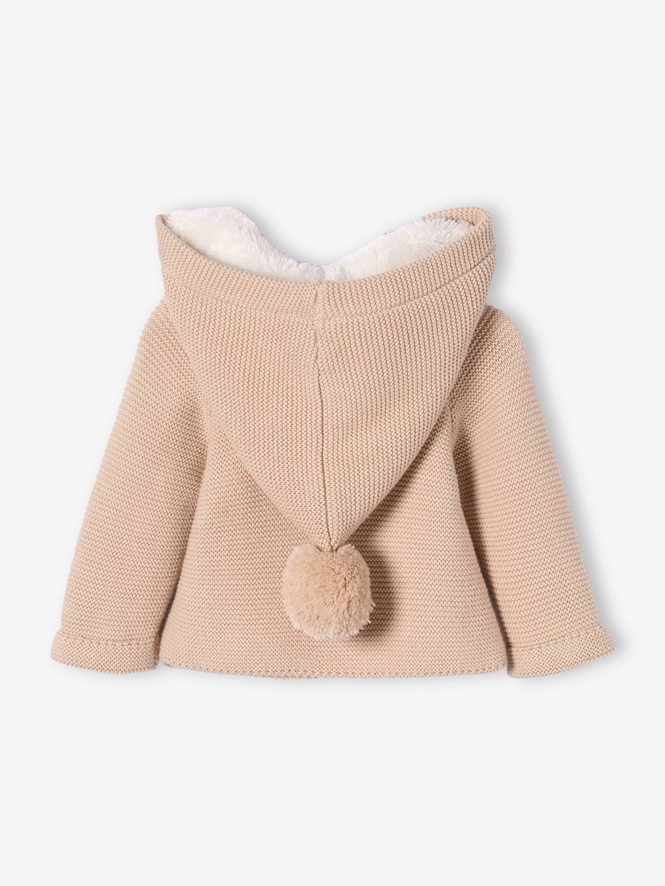 Fleece lined cardigan clearance baby