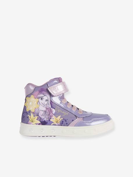 High-Top Trainers for Girls, Skylin by GEOX® ink blue+lilac 