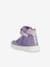 High-Top Trainers for Girls, Skylin by GEOX® ink blue+lilac 