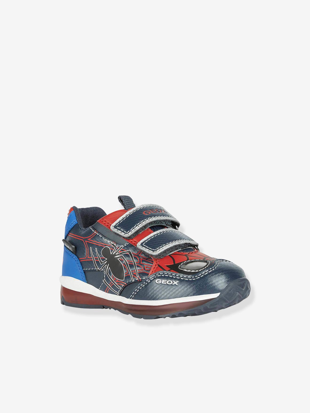 Trainers with Lights for Baby Boys Todo by GEOX navy blue