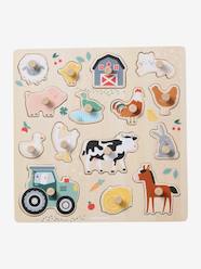 -Lovely Farm Peg Puzzle in FSC® Wood