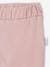 Soft Jersey Knit Trousers for Newborn Babies PINK MEDIUM SOLID+WHITE LIGHT SOLID 2 