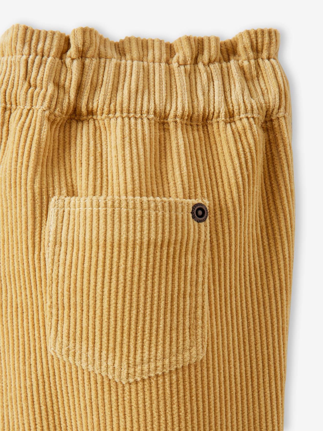 Yellow sales corduroy trousers