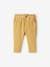 Corduroy Trousers for Babies YELLOW MEDIUM SOLID 