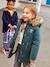 3-in-1 Parka with Hood for Girls GREEN DARK SOLID+navy blue+PURPLE MEDIUM SOLID 