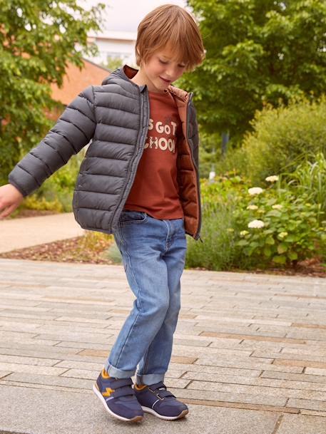 Indestructible Straight Leg Jeans for Boys BLUE DARK SOLID+BLUE DARK WASCHED+denim grey 