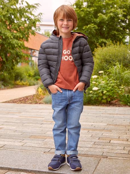 Indestructible Straight Leg Jeans for Boys BLUE DARK SOLID+BLUE DARK WASCHED+denim grey 