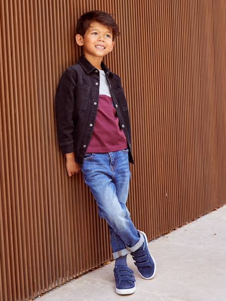 Loose-Fit Baggy Jeans, for Boys Denim Blue 