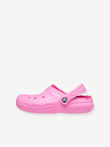 Classic Lined Clog K for Children by CROCS(TM) blue+rose 