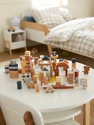 Toys-Cute Raccoon Multi-Construction Set in FSC® Wood