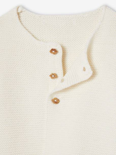 Cotton Cardigan for Babies BLUE DARK SOLID+cappuccino+marl beige+WHITE LIGHT SOLID 