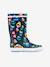 Wellies for Kids, Lolly Pop Play by AIGLE® blue+ink blue+navy blue+rose 