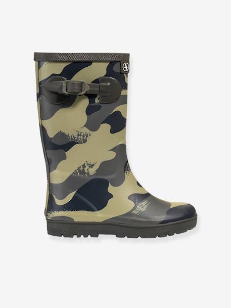 Wellies for Kids, Woody Pop by AIGLE® khaki 