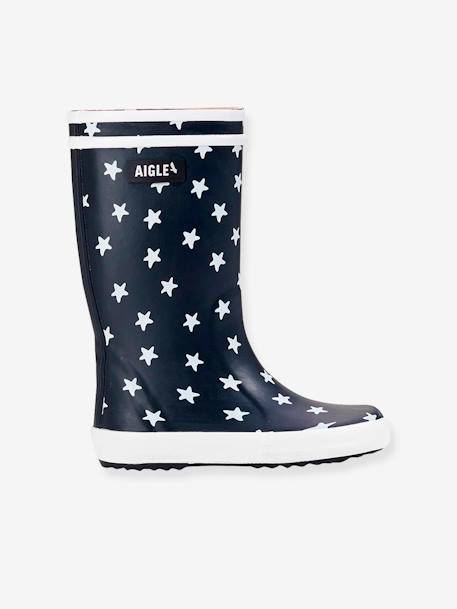 Wellies for Kids, Lolly Pop Play by AIGLE® blue+ink blue+navy blue+rose 