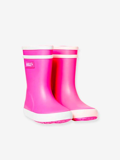 Wellies for Baby Girls, Baby Flac by AIGLE® Light Pink+Pink+Red+Yellow 