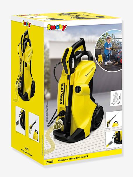 Karcher K4 Pressure Washer - SMOBY - yellow, Toys