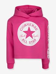 Girls-Cardigans, Jumpers & Sweatshirts-Sweatshirts & Hoodies-Chuck Patch Cropped Hoodie by CONVERSE