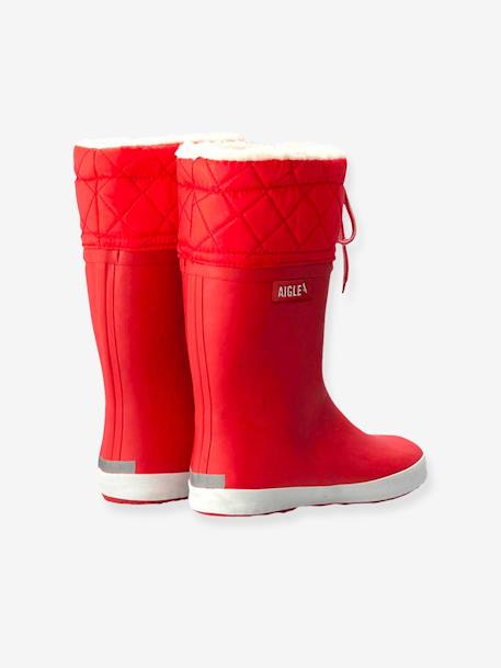 Wellies for Boys, Lolly Pop Giboulée by AIGLE® Black+Dark Blue+Red 