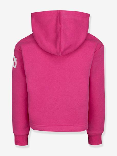 Chuck Patch Cropped Hoodie by CONVERSE grey+rose 