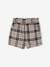 Chequered Shorts for Baby Girls chequered grey 