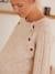 Jumper with Cable-Knit Sleeves, Maternity & Nursing BEIGE LIGHT SOLID 