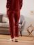 Corduroy Trousers for Pregnancy RED LIGHT SOLID 