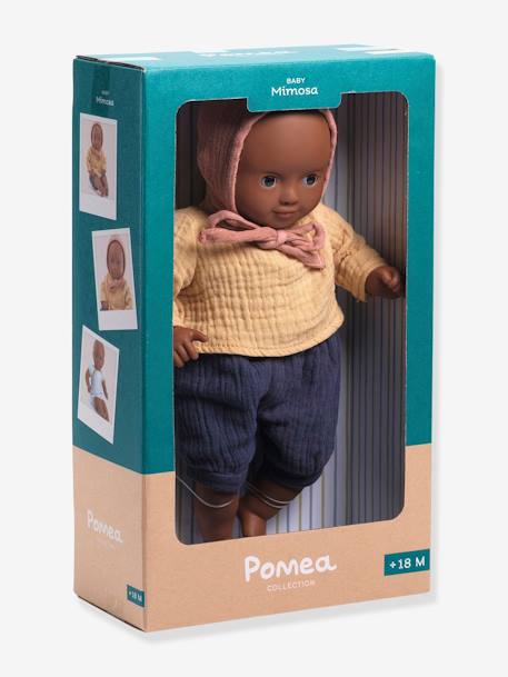 Pomea Doll - DJECO 6629+6639+beige+blue+rose+violet 