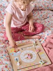 Toys-Educational Games-Wooden Calendar Clock - Wood FSC® Certified