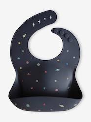 Nursery-Mealtime-Bib with Spill Pocket in Silicone by MUSHIE