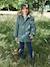 Hooded Parka with Sherpa Lining & Recycled Polyester Padding, for Boys BLUE DARK SOLID WITH DESIGN+BROWN DARK SOLID WITH DESIGN+GREEN MEDIUM SOLID WITH DESIG 