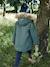 Hooded Parka with Sherpa Lining & Recycled Polyester Padding, for Boys BLUE DARK SOLID WITH DESIGN+BROWN DARK SOLID WITH DESIGN+GREEN MEDIUM SOLID WITH DESIG 