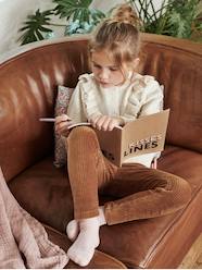 Girls-Corduroy Leggings for Girls