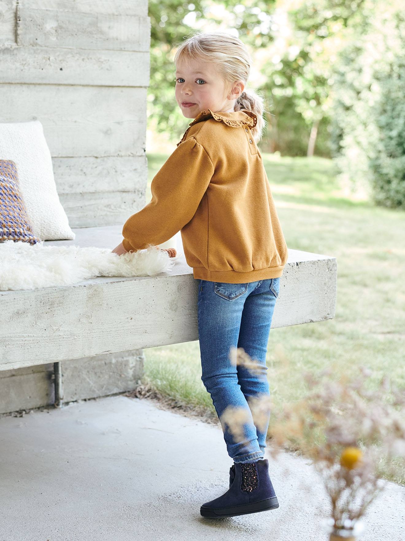 Little girls deals distressed jeans