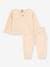 Knitted 2-Piece Set in Organic Cotton, by Petit Bateau white 