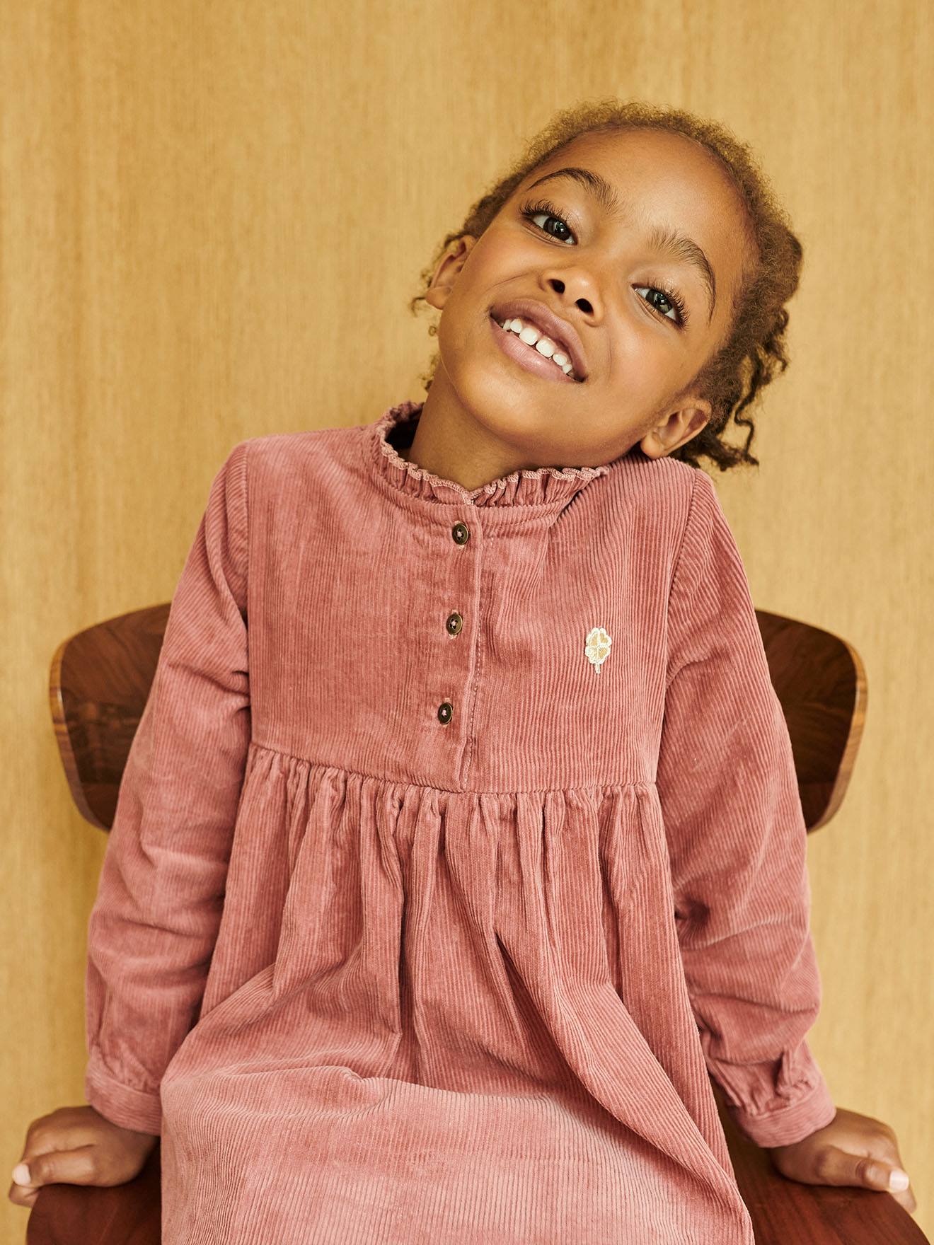 Girls 2025 corduroy dress