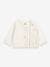 Quilted Double Knit Cardigan for Babies - PETIT BATEAU marl beige 