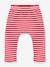 Striped Double Knit Trousers for Babies - PETIT BATEAU red 