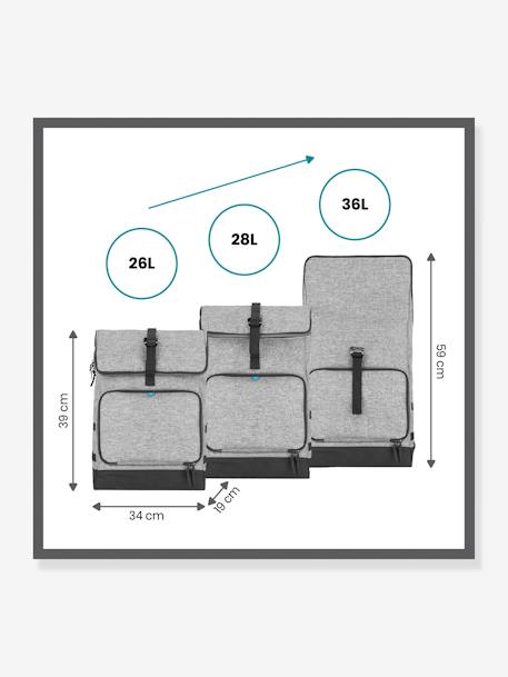 Le Sancy Changing Backpack, BABYMOOV Le Sancy Grey 