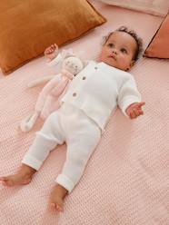 Unisex Combo: Jersey Knit Top & Trousers for Babies