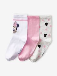 -Pack of 3 Pairs of Minnie Mouse Socks by Disney®