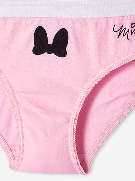 Pack of 7 Minnie Mouse Briefs by Disney® PINK MEDIUM SOLID WITH DESIG 