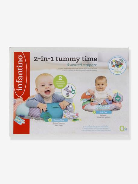 Progressive 2-in-1 Cushion - INFANTINO multicoloured 