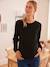 Reversible Occasion Wear Top for Maternity & Nursing black 