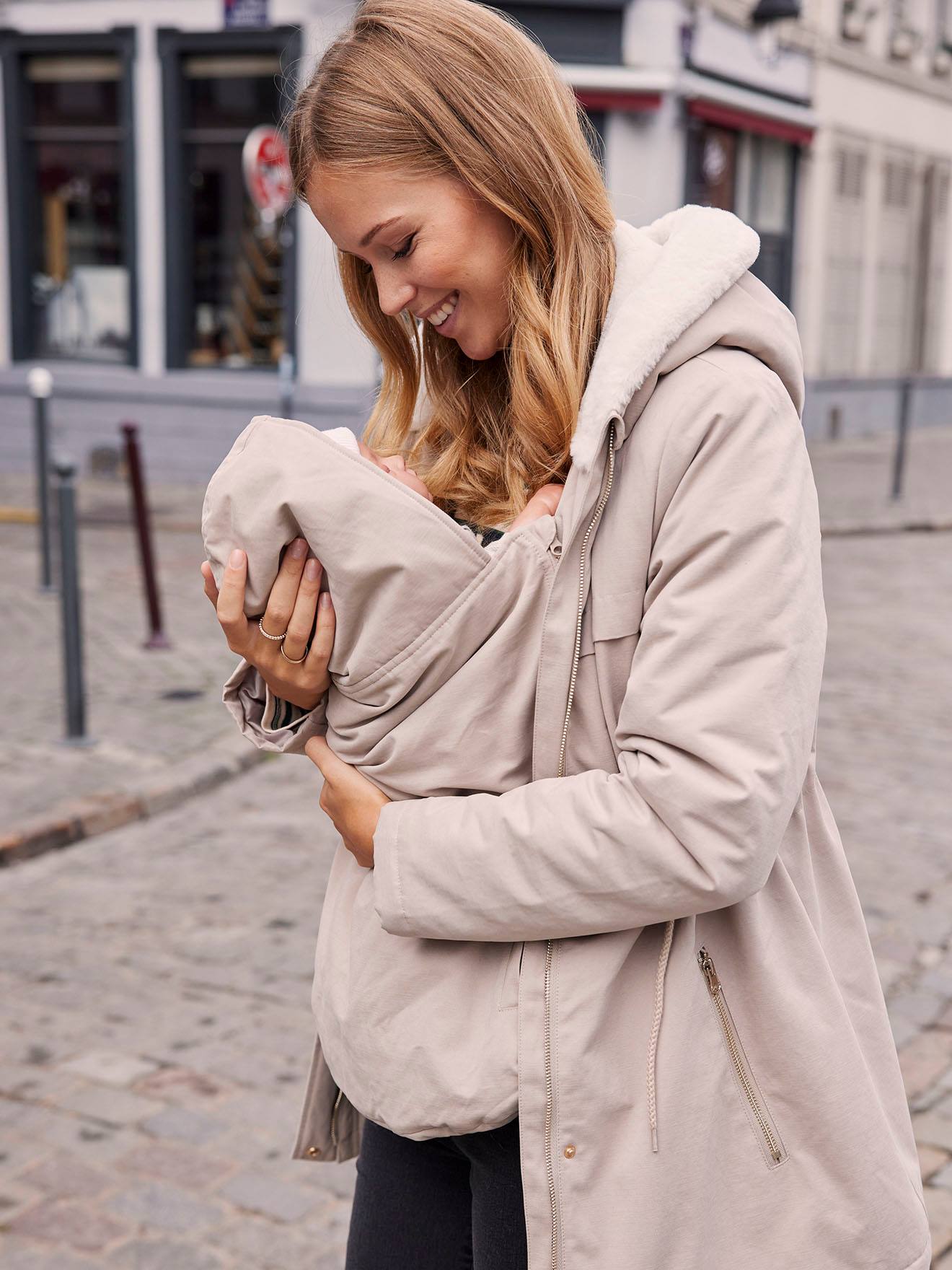 Vertbaudet baby 2025 wearing coat