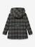 Woollen Coat for Girls, by CYRILLUS chequered green 